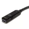StarTech.com 10m actieve USB 3.0-verlengkabel - M/F, 10 m, USB A, USB A, USB 3.2 Gen 1 (3.1 Gen 1), 5 Gbit/s, zwart