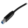 StarTech.com 2m (6 ft) gecertificeerde SuperSpeed USB 3.0 A-naar-B-kabel – M/M