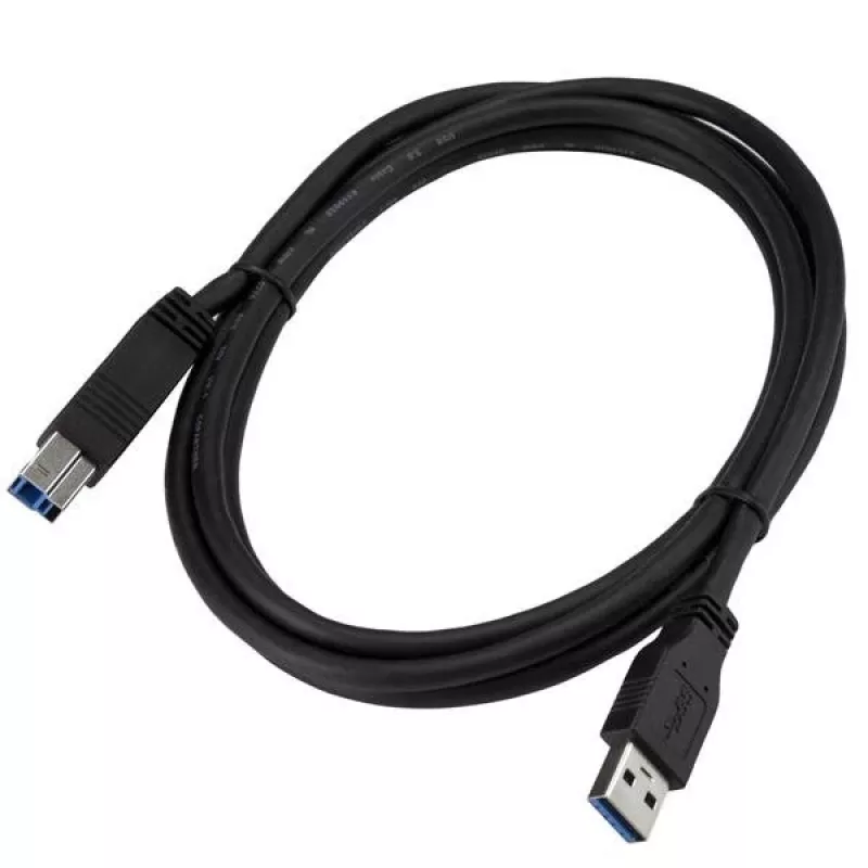 StarTech.com 2m (6 ft) gecertificeerde SuperSpeed USB 3.0 A-naar-B-kabel – M/M