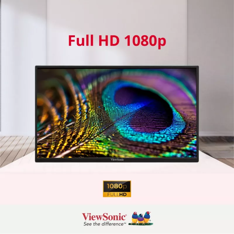 Viewsonic VA1650 computermonitor 40,6 cm (16 inch) 1920 x 1080 pixels Full HD LED zwart