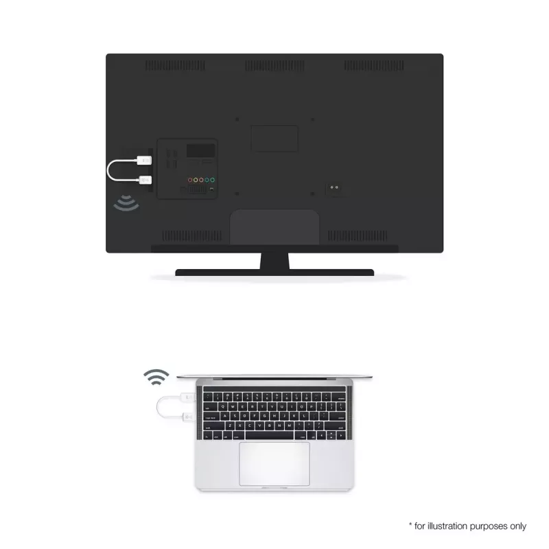 Draadloze HDMI-transmitter Optoma WHD211 wit 60 g
