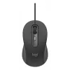 Bedraad full-size toetsenbord met muis Logitech 920-013349 — USB, QWERTY US International, grafiet, 1,8 m kabel
