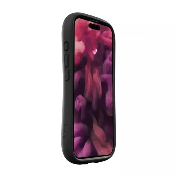 Cover LAUT POP ADVENTURE voor iPhone 16 Pro transparant zwart