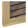 Diaframe Hama Riva goud aluminium 140x190mm