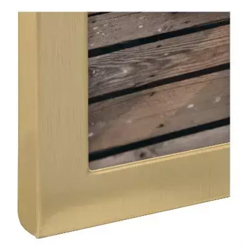 Diaframe Hama Riva goud aluminium 140x190mm