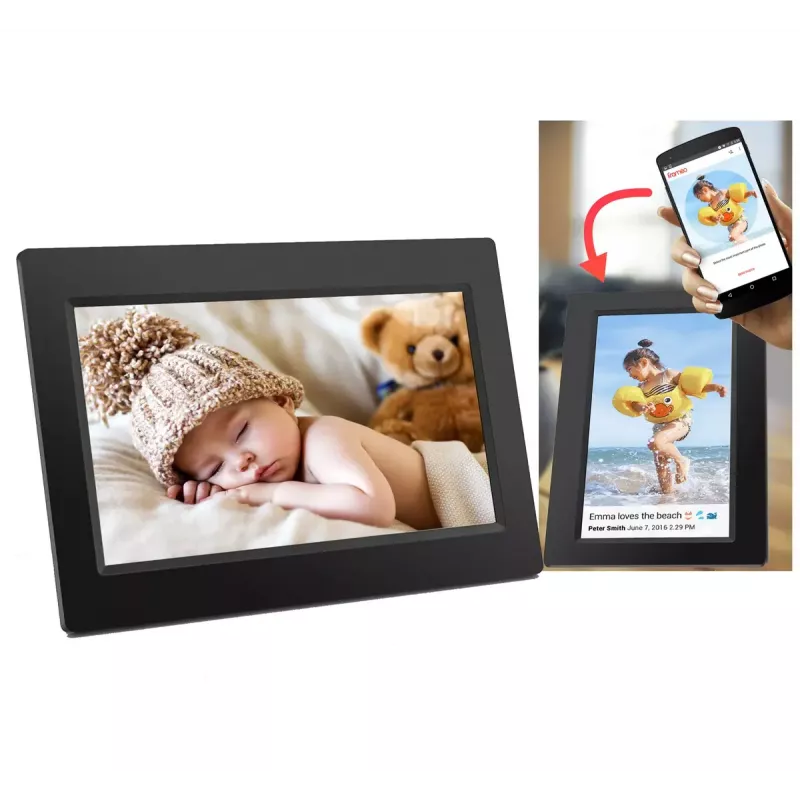 Digitale fotolijst Denver PFF-1015B 10,1 inch touchscreen wifi 16 GB