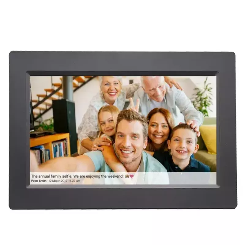 Digitale fotolijst Denver PFF-1015B 10,1 inch touchscreen wifi 16 GB