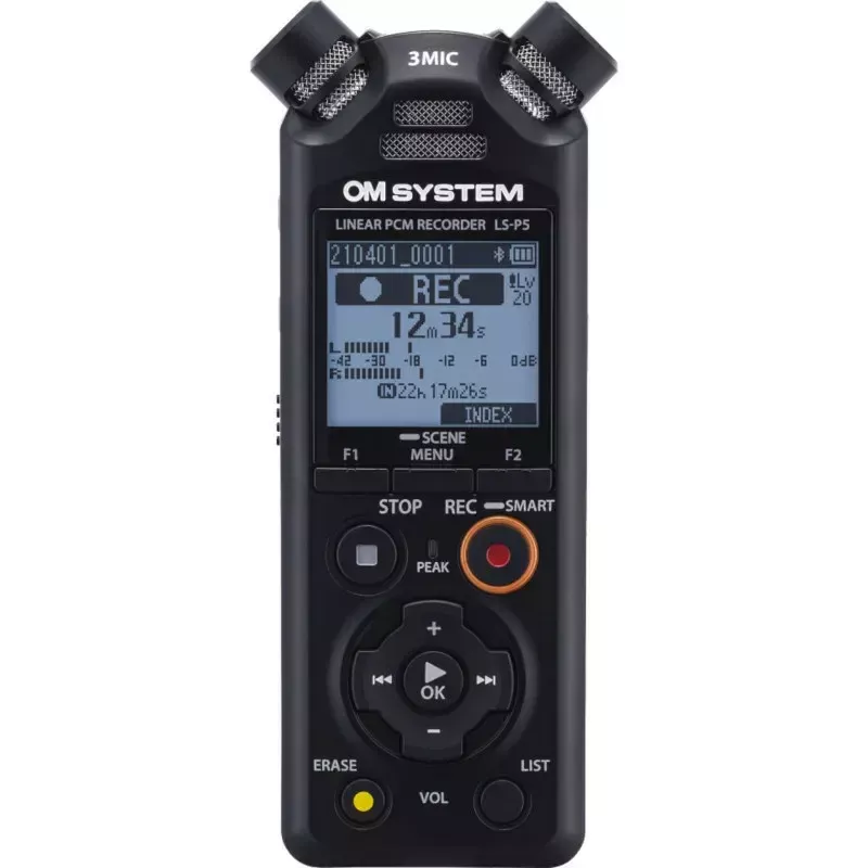 OM System LS-P5 set, audiorecorder (V409180BG010)
