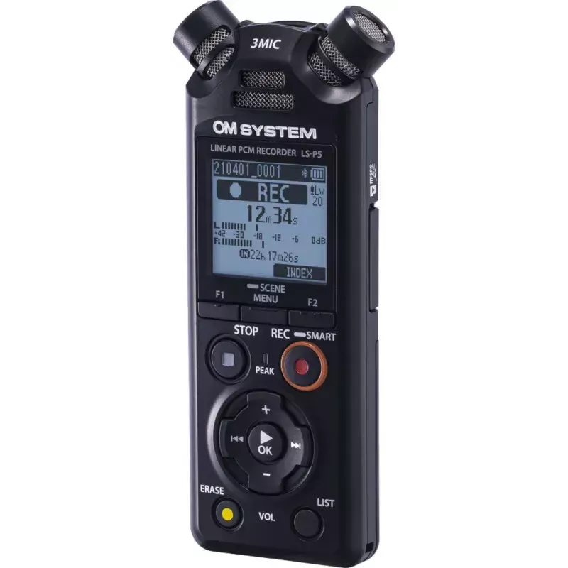 OM System LS-P5 set, audiorecorder (V409180BG010)