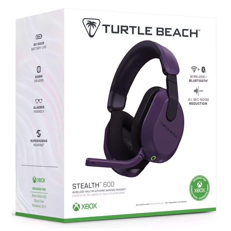Headset Turtle Beach Stealth 600 XB paars TBS-2102-45