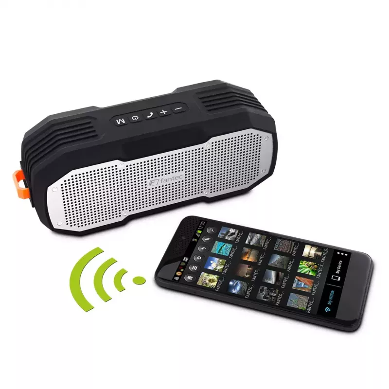 Draagbare stereoluidspreker Fantec Novi T30 zilver