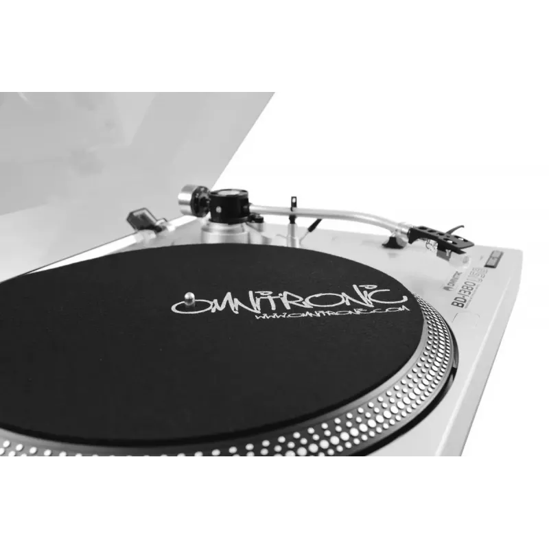 Riemgedreven dj-draaitafel Omnitronic 10603043