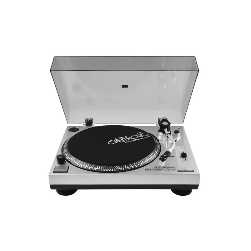 Riemgedreven dj-draaitafel Omnitronic 10603043