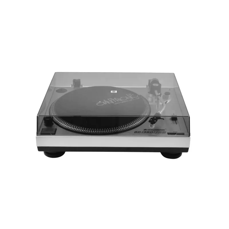 Riemgedreven dj-draaitafel Omnitronic 10603043