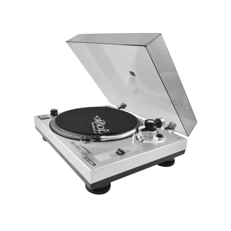 Riemgedreven dj-draaitafel Omnitronic 10603043