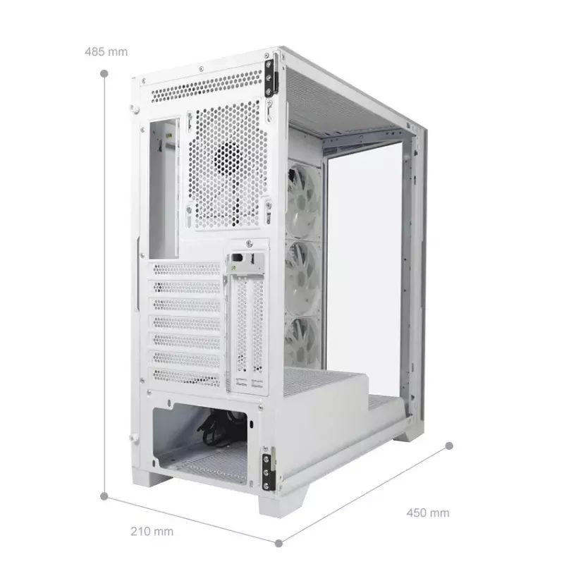 Pc-behuizing LC-Power LC-7041B-ON Midi Tower wit