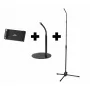 Actieve houder Durable TWIST COMBI voor mobiele telefoon smartphone tablet zwart