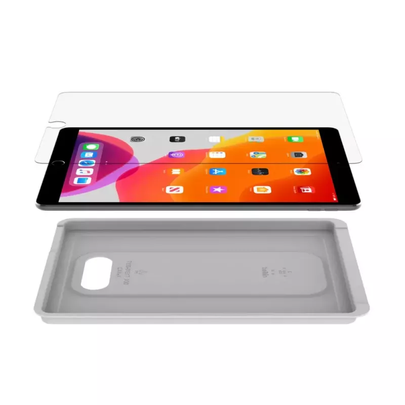 Belkin ScreenForce OVI002ZZ gehard glazen screenprotector voor iPad 10,2 inch (7e/8e/9e gen.) / iPad Air (2019)