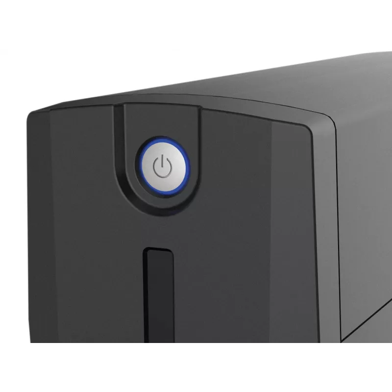 Conceptronic ZEUS01ES UPS, 650 VA (0,65 kVA), 360 W, 2x Schuko, HID USB, RJ45 in/uit, 220-240 V, zwart