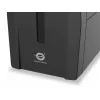 Conceptronic ZEUS02ES line-interactieve UPS, 850 VA (0,85 kVA), 480 W, 2x Schuko, HID USB, RJ45 in/uit, 220-240 V, zwart