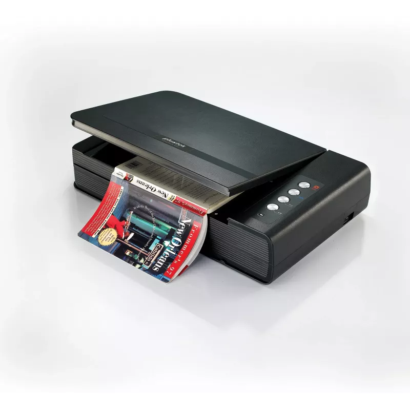 Plustek OpticBook 4800 flatbedscanner 1200 x 1200 DPI A4 zwart