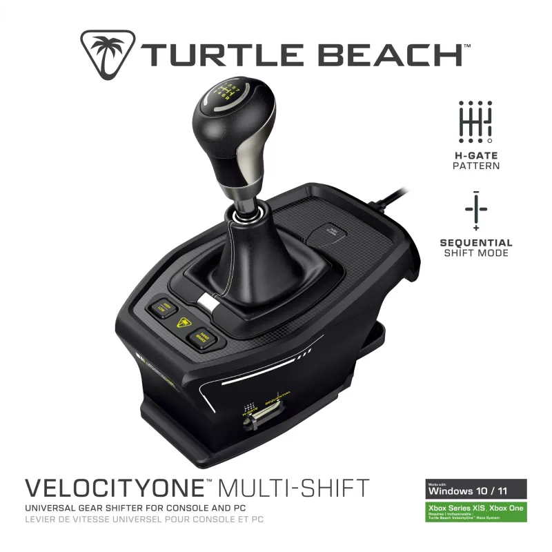 Turtle Beach VelocityOne Multi-Shift simracing-schakelaar en handrem voor Xbox/PC (TBS-0001-05)