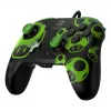 Gamepad PDP REMATCH bedrade controller 1-Up Glow in the Dark voor Nintendo Switch, USB, 3m kabel, D-pad, home-knop, zwart/groen