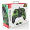 Gamepad PDP REMATCH bedrade controller 1-Up Glow in the Dark voor Nintendo Switch, USB, 3m kabel, D-pad, home-knop, zwart/groen