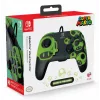 Gamepad PDP REMATCH bedrade controller 1-Up Glow in the Dark voor Nintendo Switch, USB, 3m kabel, D-pad, home-knop, zwart/groen
