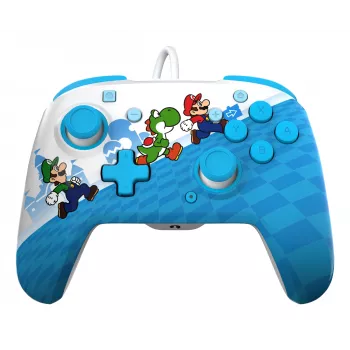 Gamepad PDP Mario Escape REMATCH voor Nintendo Switch — bedrade USB, D-pad, home-knop, veelkleurig