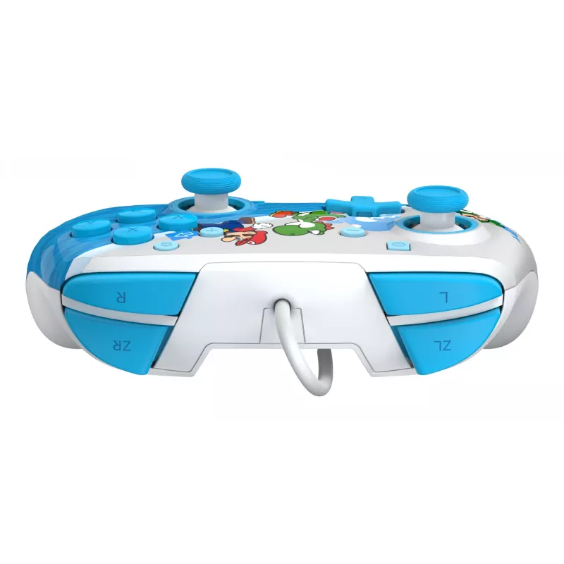 Gamepad PDP Mario Escape REMATCH voor Nintendo Switch — bedrade USB, D-pad, home-knop, veelkleurig