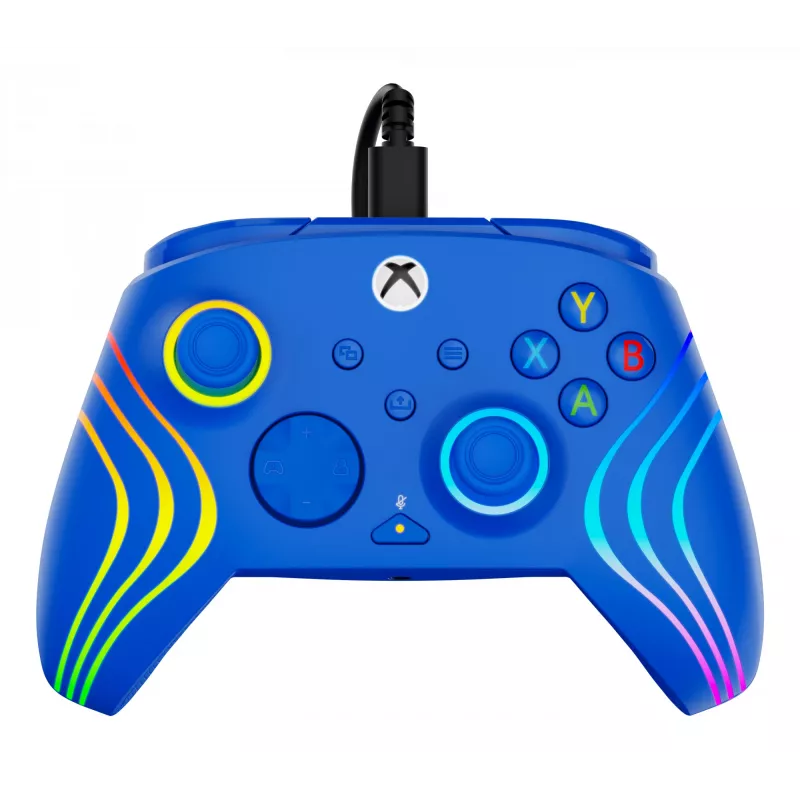 Gamepad Turtle Beach Afterglow Wave blauw USB pc Xbox Series S X