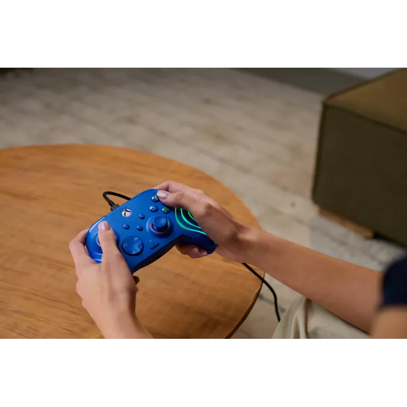 Gamepad Turtle Beach Afterglow Wave blauw USB pc Xbox Series S X