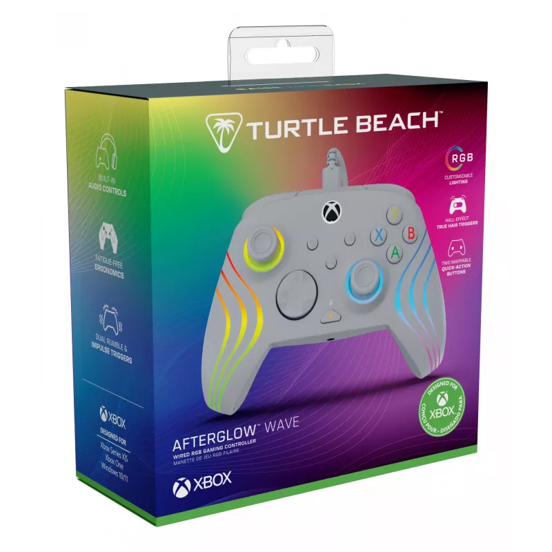 Gamepad Turtle Beach Afterglow Wave grijs USB pc Xbox Series