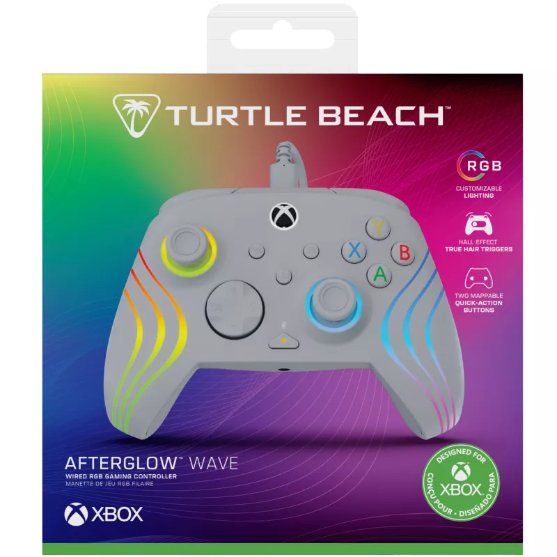 Gamepad Turtle Beach Afterglow Wave grijs USB pc Xbox Series