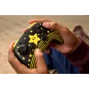 Turtle Beach Rematch TBC-8101-75 draadloze controller voor Nintendo Switch, Super Mario Star, zwart/geel