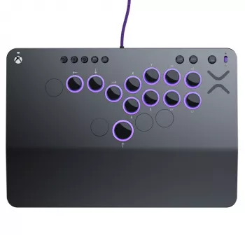 PDP Victrix Pro KO Leverless Fight Stick grijs USB fightstick pc, Xbox Series S, Xbox Series X