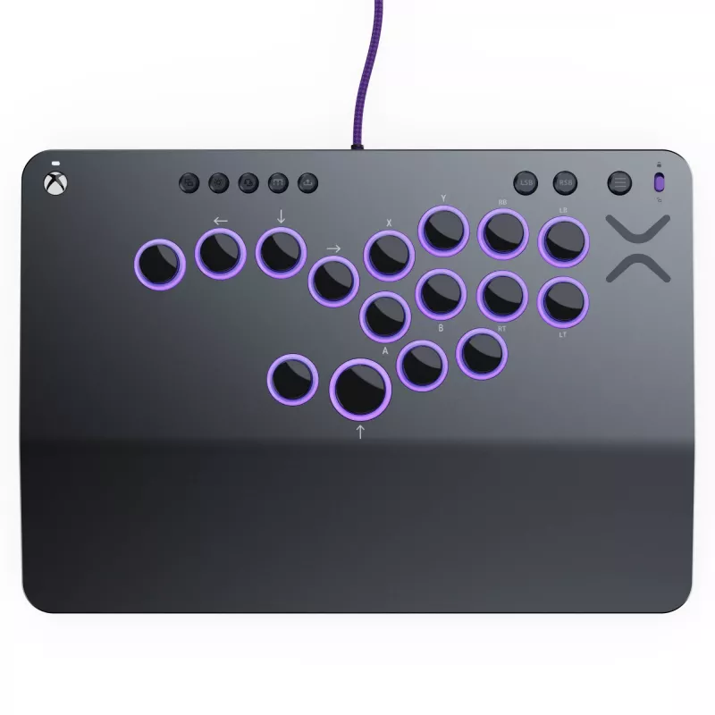 PDP Victrix Pro KO Leverless Fight Stick grijs USB fightstick pc, Xbox Series S, Xbox Series X