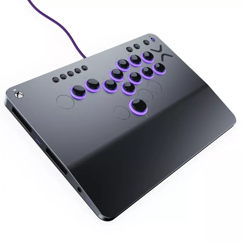 PDP Victrix Pro KO Leverless Fight Stick grijs USB fightstick pc, Xbox Series S, Xbox Series X