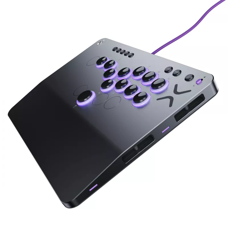PDP Victrix Pro KO Leverless Fight Stick grijs USB fightstick pc, Xbox Series S, Xbox Series X