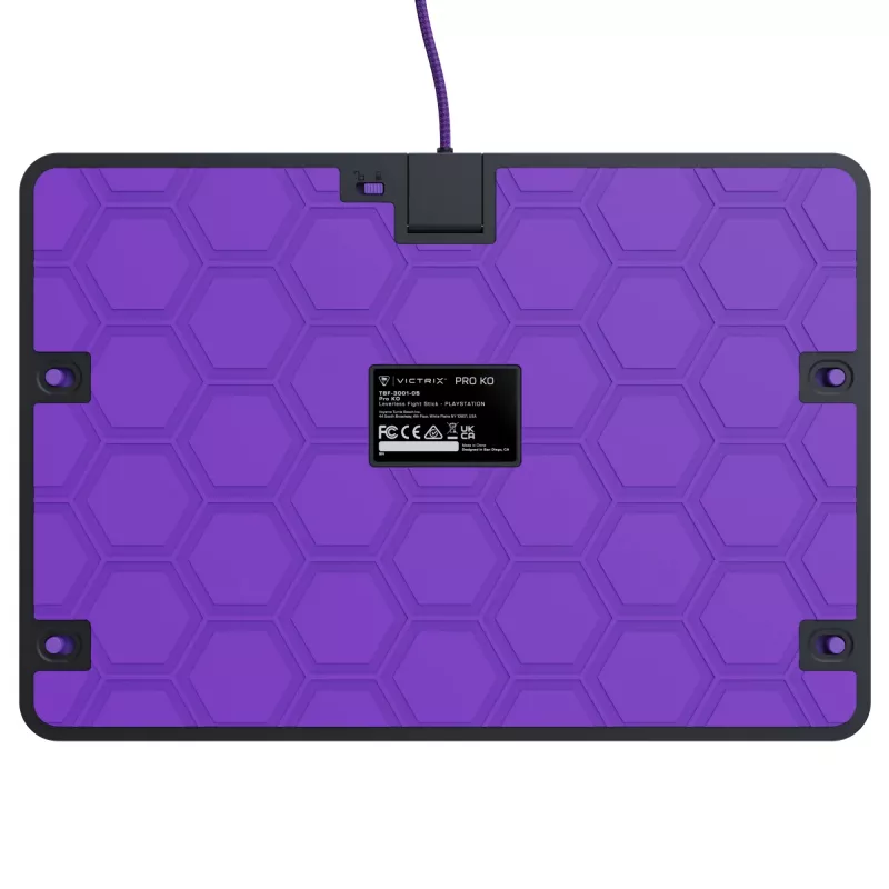 PDP Victrix Pro KO Leverless Fight Stick grijs USB fightstick pc, PlayStation 4, PlayStation 5