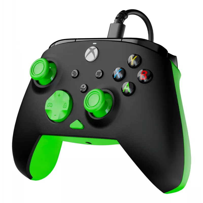 Gamepad Turtle Beach Rematch Core zwart groen USB bedraad pc Xbox