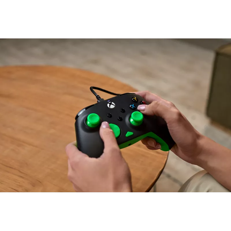 Gamepad Turtle Beach Rematch Core zwart groen USB bedraad pc Xbox