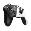 Gamepad PDP Faceoff Deluxe+ Audio bedrade controller zwart & wit