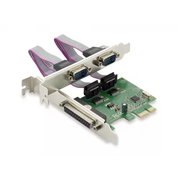 Conceptronic PCI Express-kaart 1-poorts parallel & 2-poorts serieel