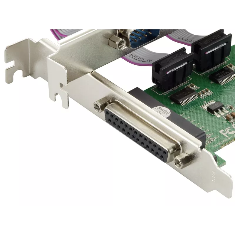 Conceptronic PCI Express-kaart 1-poorts parallel & 2-poorts serieel
