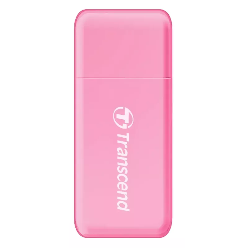 Kaartlezer Transcend RDF5 roze