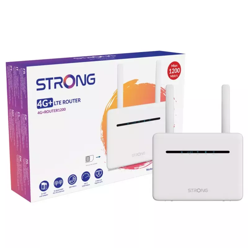 Mobiele router Strong 4G+ROUTER1200 Wi-Fi 5 802.11ac