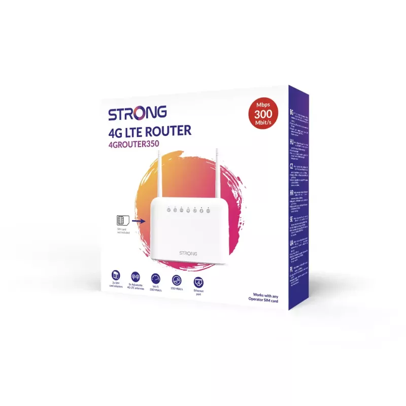 Mobiele router Strong 4G LTE-router 350 300 Mbit/s Fast Ethernet
