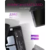 ICY BOX IB-CR602M-C31 SSD-behuizing zwart M.2